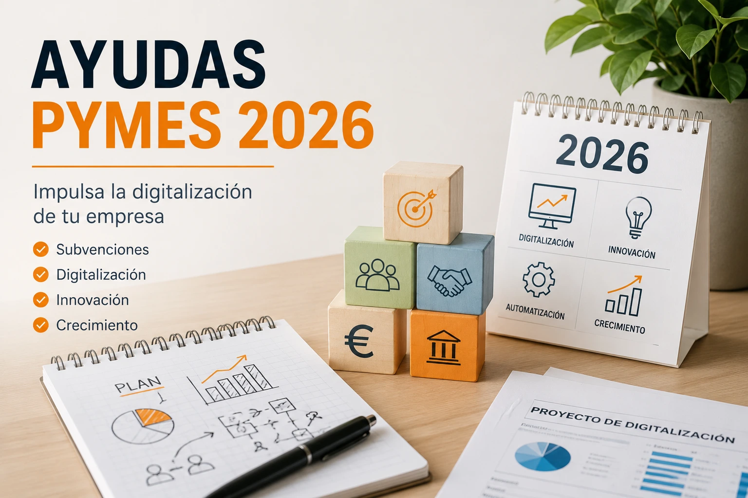 subvenciones para pymes en 2026