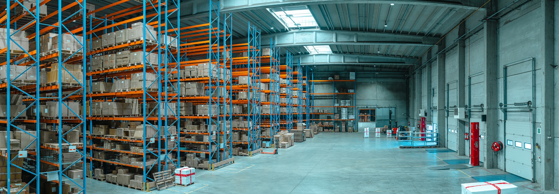 almacen con mucho stock en el inventario