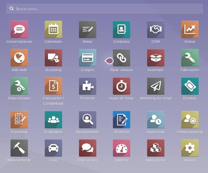 Módulos disponibles en Odoo 14 Módulos Odoo 14